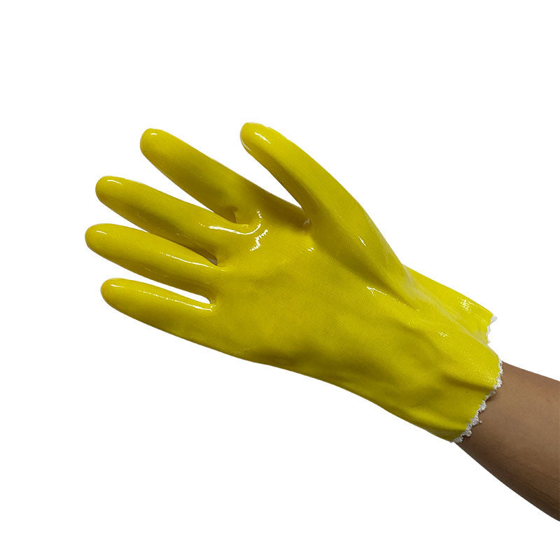 Acid and Alkali-resistant Dipped PVC Gloves