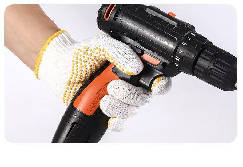 PVC Dotted Anti-Slip Gloves