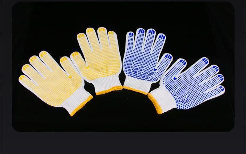 PVC Dotted Anti-Slip Gloves