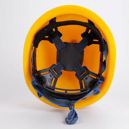 Dome-Type Steel-Riveted Safety Helmet